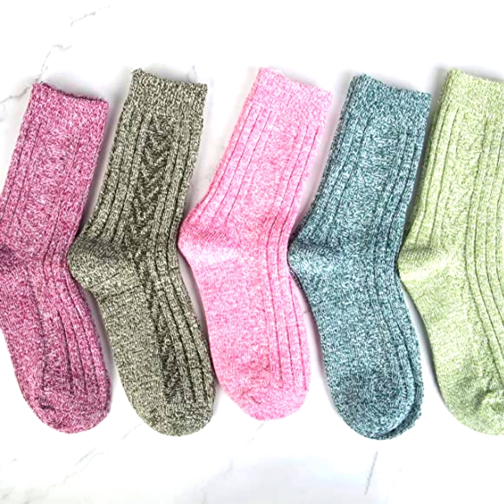 COPY - 5pack quality socks 🧦 wool blend cute sock